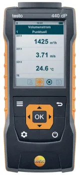 Testo Klima-Messgerät inkl.Diff.druck testo 440 dP 0560 4402